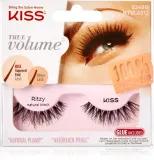 Ресницы накладные KISS True Volume Ritzy из натурального волоса, на прозрачной ленте, 2 шт Natural Black — фото 1