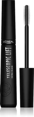 L’Oreal Paris Telescopic Lift Extra Black - Тушь для ресниц, добавляющая объем, экстра черная, придающая объем и подкручивающая ресницы, 9.9 мл
