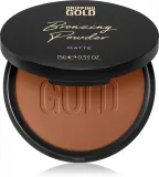 Dripping Gold Luxury Tanning Bronzing Powder - Компактная бронзирующая пудра для тела и лица, 15 г, оттенок Matte — фото 1