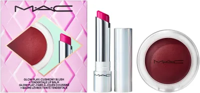 MAC Cosmetics Holiday No Work All Glow Play Kit - Подарочный набор для губ