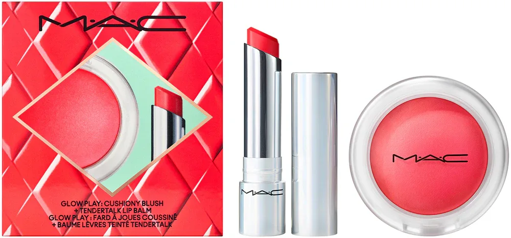 MAC Cosmetics Holiday No Work All Glow Play Kit - Подарочный набор для губ, оттенок Pink