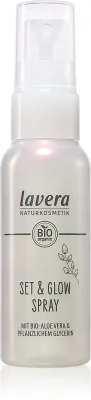 Lavera Set & Glow Spray - Спрей для фиксации с эффектом осветления, 50 мл