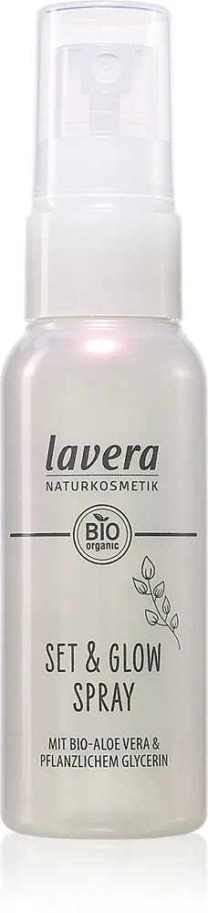 Lavera Set & Glow Spray - Спрей для фиксации с эффектом осветления, 50 мл