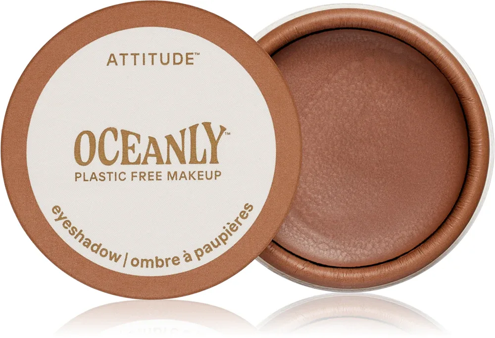Attitude Oceanly Plastic Free Makeup - Тушь для ресниц с матовым покрытием, 5 мл, оттенок Brown Sugar