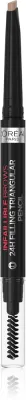 L’Oreal Paris Infaillible 24h Filling Triangular Pencil - Точный водостойкий карандаш для бровей, 1 мл
