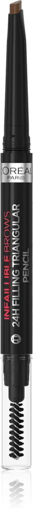 L’Oreal Paris Infaillible 24h Filling Triangular Pencil - Точный водостойкий карандаш для бровей, 1 мл, оттенок Dark Blonde