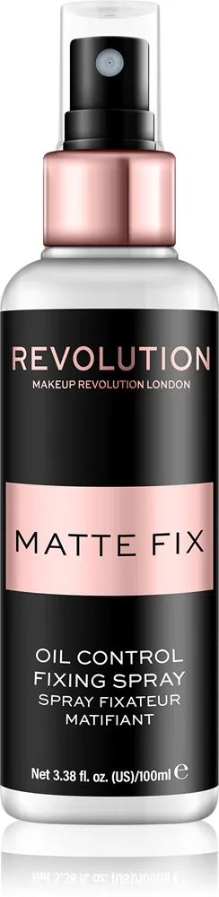 Makeup Revolution Pro Fix - Матирующий спрей для фиксации макияжа, 100 мл