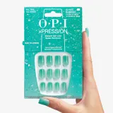Накладные ногти OPI Make 'Em Jelly! XPRESS/ON гелевый эффект, сине-зелёные, 30 шт All Teal, All Shade — фото 3