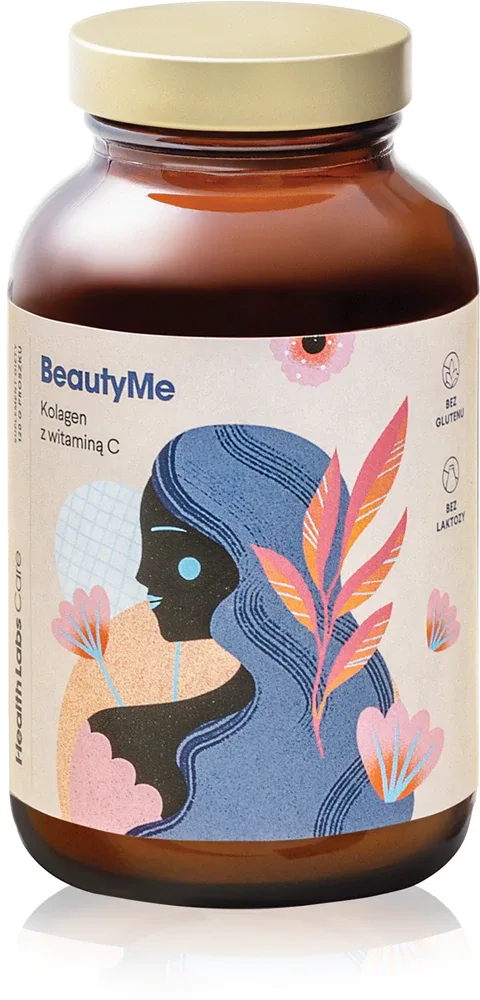 Добавка к пище Health Labs Care BeautyMe с рыбным коллагеном и витамином C, порошок, 114 г с витамином C