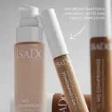 IsaDora No Compromise Lightweight Matte Concealer - Кремовый корректор для лица, 10 мл — фото 5