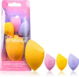 Real Techniques Miracle Complexion Sponge +3 minis set - Кисть для макияжа, 4 шт — фото 1
