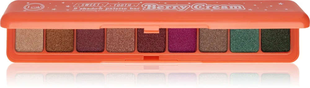 J.Cat Beauty Sweet Tooth - Палетка теней для век: палетка теней для век, 7.2 г, оттенок 101 Berry cream