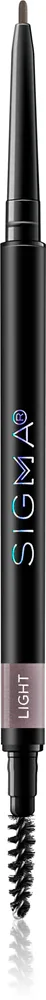 Sigma Beauty Fill + Blend Brow Pencil - Автоматический карандаш для бровей с щеткой, 0.06 г, оттенок Light