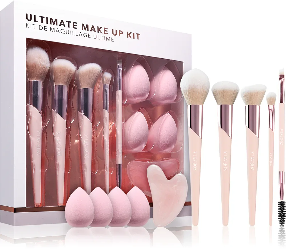 Zoë Ayla Bliss Makeup Kit - Кисти для макияжа, 10 шт