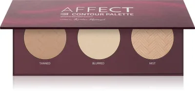 Affect Contour Palette - Палетка для контурирования лица, 3 г