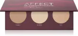 Affect Contour Palette - Палетка для контурирования лица, 3 г — фото 1