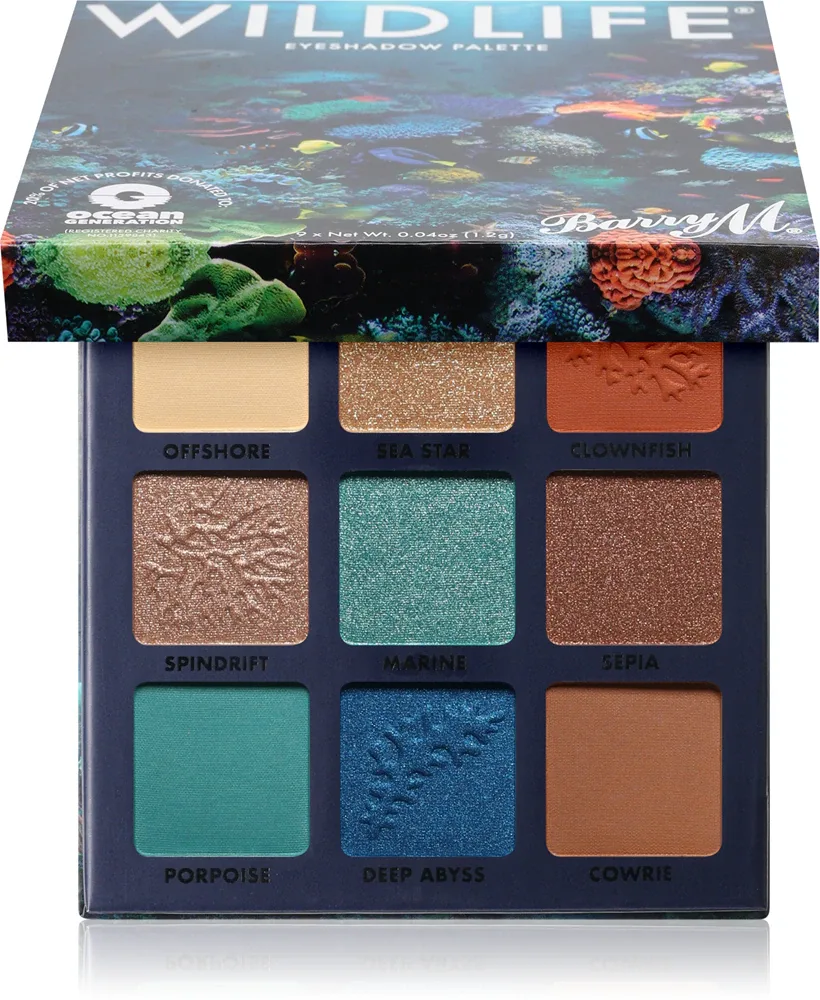 Barry M Wildlife Ocean - Палетка теней для век: палетка теней для век, 10.8 г