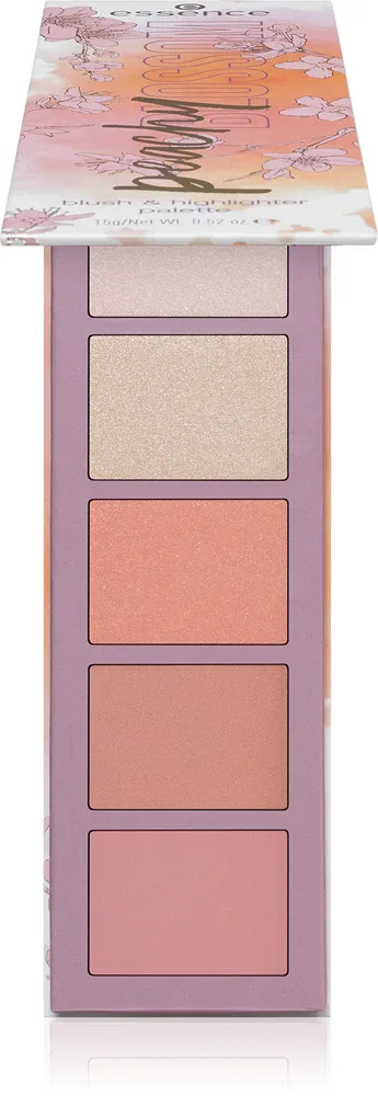 essence Peachy Blossom - Палетка румян и хайлайтеров, 15 г