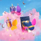 beautyblender Stardust Blend & Bake Set - Кисть для макияжа + чехол, 2 шт — фото 8