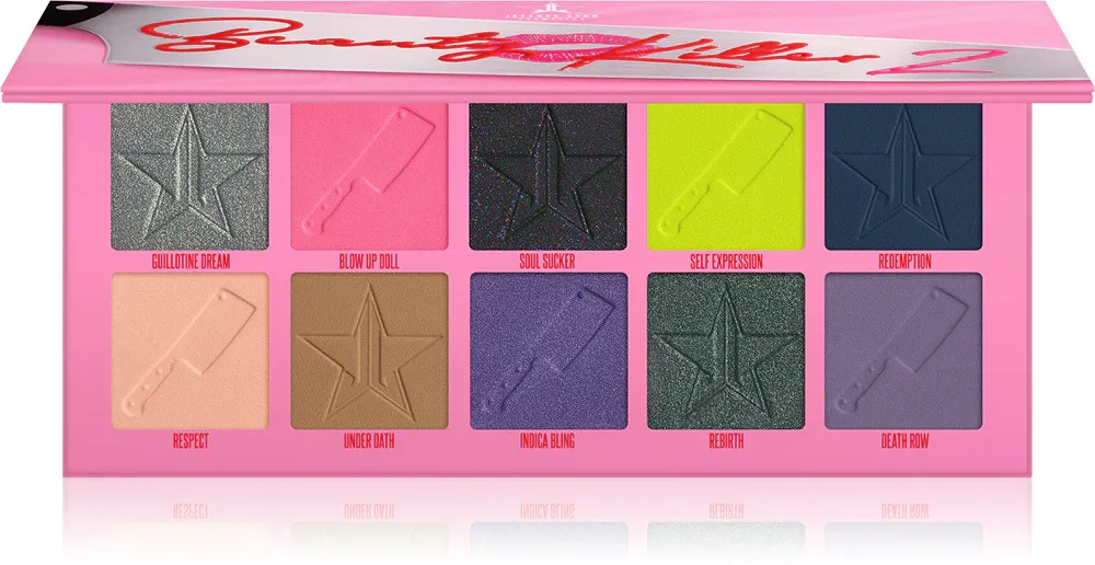 Jeffree Star Cosmetics Beauty Killer 2 - Палетка теней для век: палетка теней для век, 10 г