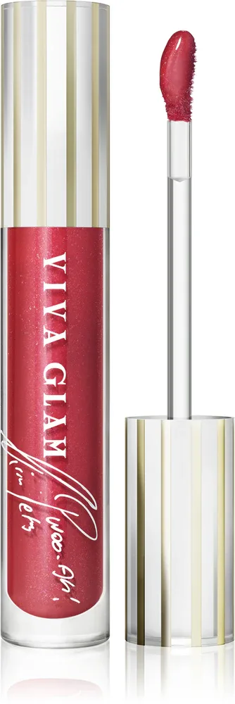 MAC Cosmetics Viva Glam Lipglass Air - Долговременный блеск для губ, 5 мл, оттенок Viva Kimmitment