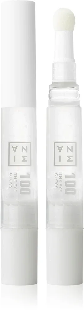 3INA The Eye Gloss - Блестящие тени для век, 3 мл, оттенок 100 - Transparent