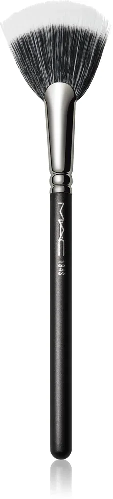 MAC Cosmetics Brush 184S Duo Fibre Fan - Плоская кисть для макияжа, 1 шт