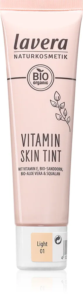 Lavera Vitamin Skin Tint - Крем с витаминами для лица, 30 мл, оттенок 01 Light