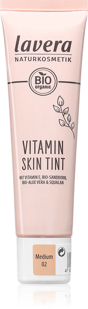 Lavera Vitamin Skin Tint - Крем с витаминами для лица, 30 мл, оттенок 02 Medium