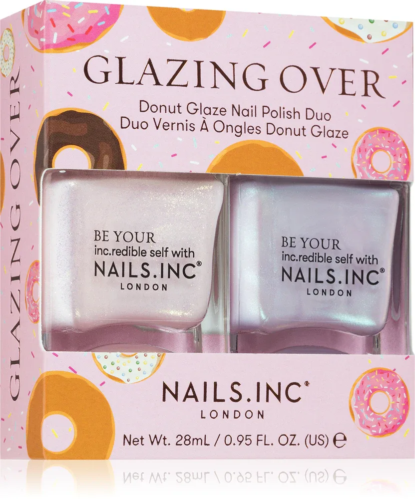 Nails Inc. Glazing Over Donut Glaze - Набор лаков для ногтей