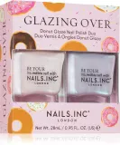 Nails Inc. Glazing Over Donut Glaze - Набор лаков для ногтей — фото 1