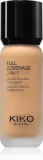 KIKO Milano Full Coverage 2-In-1 - Тональная основа: подкладка и корректор 2 в 1, 25 мл, оттенок 40 Warm Beige — фото 1
