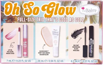 theBalm Holiday Trio Box Set - Подарочный набор для идеального внешнего вида, 1 шт