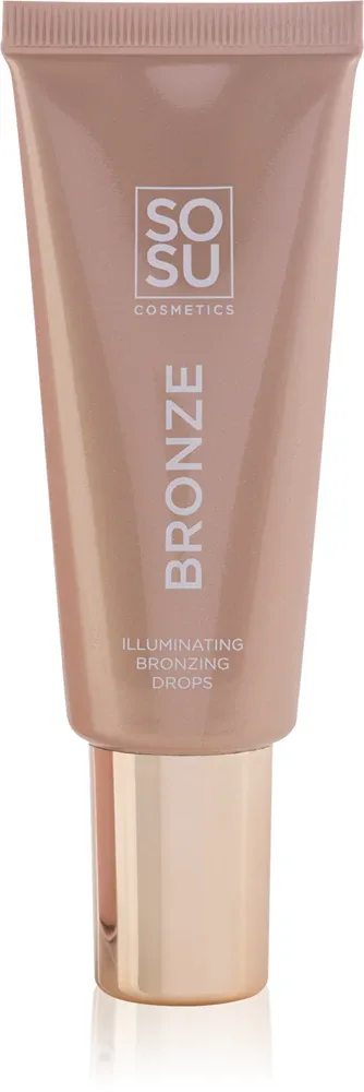 SOSU Cosmetics Bronze Drops - Бронзатор в жидкой форме (сияющий), 20 мл