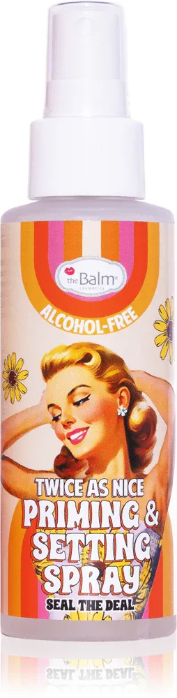theBalm Twice as Nice Priming & Setting Spray - Спрей для фиксации макияжа, 100 мл