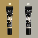 NYX Professional Makeup Halloween Glitter Paint - Блеск для лица и тела, 8 мл, оттенок 01 Graveyard Glam — фото 4