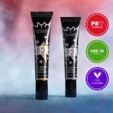 NYX Professional Makeup Halloween Glitter Paint - Блеск для лица и тела, 8 мл, оттенок 01 Graveyard Glam — фото 5