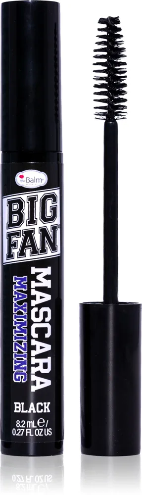 theBalm Big Fan Maximizing Mascara - Тушь для ресниц для большего объема и эффекта плотных ресниц, 8.2 мл