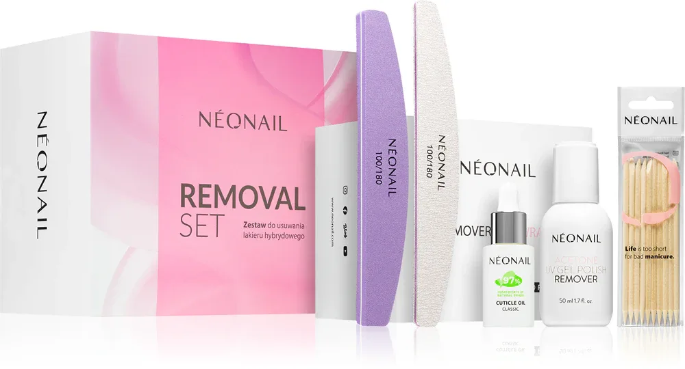 NEONAIL Removal Set - Набор для ногтей, 1 шт
