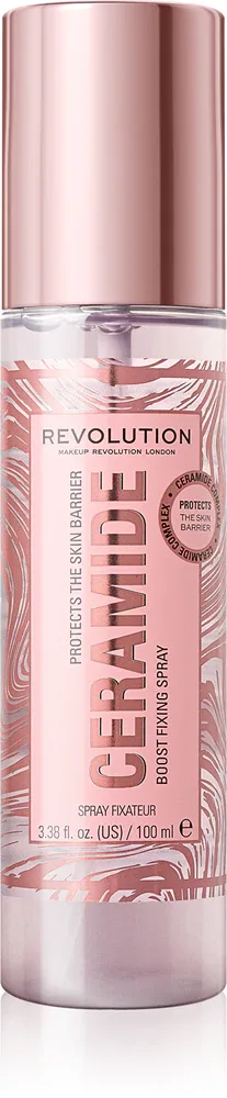 Makeup Revolution Ceramide Boost - Спрей для фиксации макияжа, 100 мл