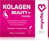 Биологически активная добавка к пище MyVita Коллаген Beauty+ в порошке, для кожи, ногтей и волос, 30× 10 г вкус Citrus — фото 1
