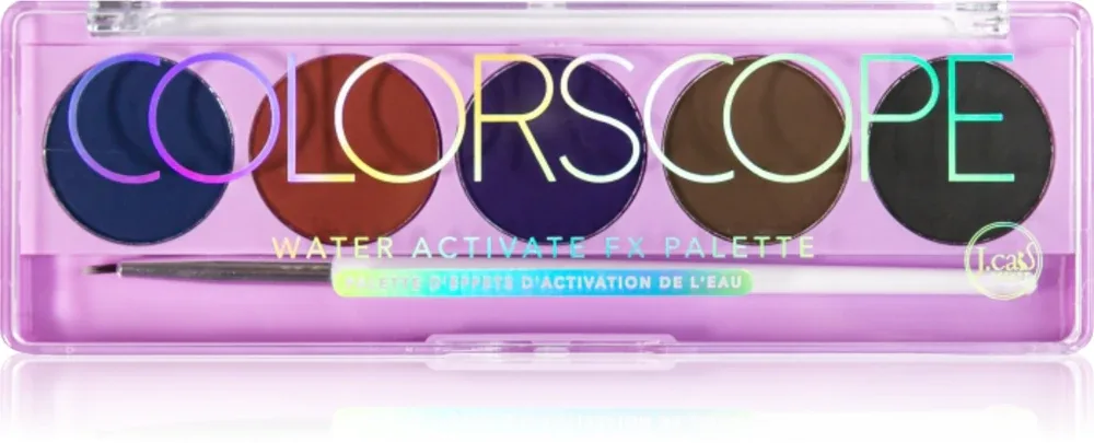 J.Cat Beauty ColorScope - Палетка для лица с кисточкой, 5 г, оттенок 104 Deep