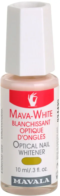 Mavala Nail Camouflage Mava-White - Отбеливающее покрытие для ногтей, 10 мл