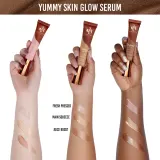 Danessa Myricks Beauty Yummy Skin Glow Serum - Розовая база под макияж, оттенок Juice Boost — фото 5