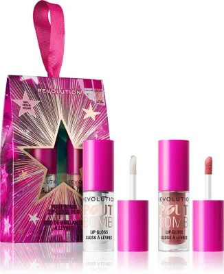 Makeup Revolution Xmas 2025 Pout Bomb - Праздничный подарочный набор для губ, 1 шт