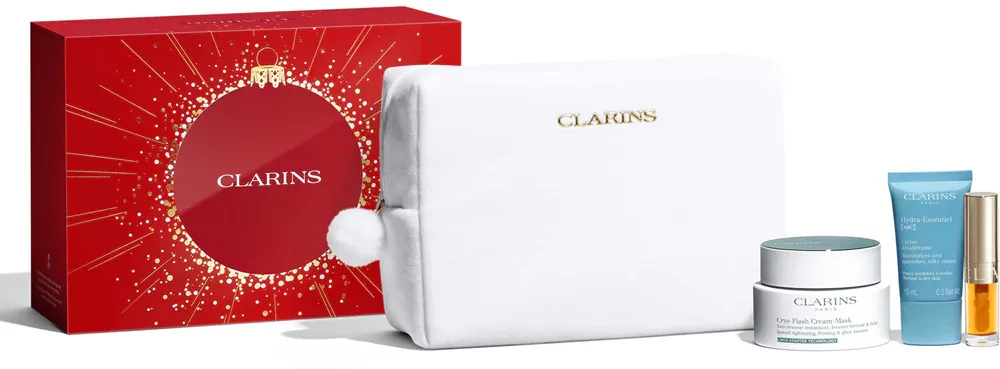 Clarins Cryo-Flash Mask Holiday Season - Подарочный набор для лица