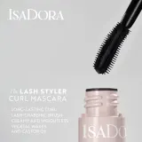 IsaDora Lash Styler Curl Mascara - Тушь для ресниц: подкручивающая и разделяющая, 10 мл — фото 4