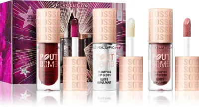 Makeup Revolution Xmas 2025 Pout Bomb - Праздничный набор для губ, 1 шт
