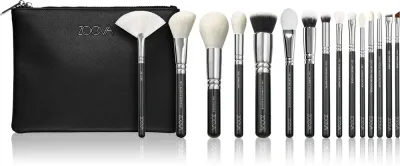 ZOEVA The Artists Brush Set Silver - Набор кистей для косметики, 1 шт