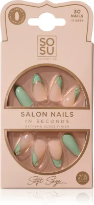 SOSU Cosmetics Salon Nails - искусственные ногти, 30 шт